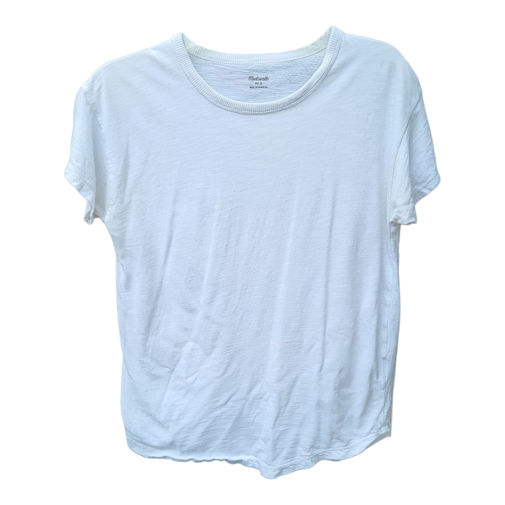Madewell White Short Sleeve Tee - Size S